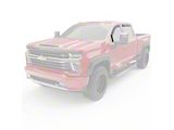 EGR In-Channel Window Visors; Front and Rear; Matte Black (20-26 Sierra 2500 HD Double Cab)