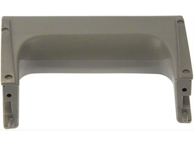 Interior Door Pull Handle; Front and Rear Right; Titanium; With Manual Windows (07-13 Sierra 2500 HD Extended Cab)
