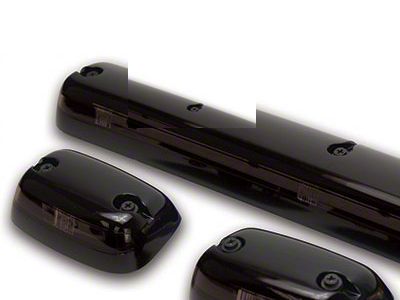 LED Hi-5 Cab Roof Light Kit; Smoked (07-14 Sierra 2500 HD)