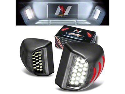 LED License Plate Lights (07-14 Sierra 2500 HD)