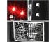 LED Tail Lights; Black Housing; Clear Lens (07-14 Sierra 2500 HD)