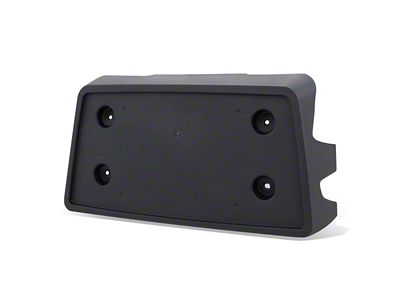 License Plate Mounting Bracket; Front (07-10 Sierra 2500 HD)
