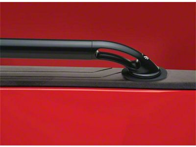 Putco Locker Side Bed Rails; Black (15-19 Sierra 2500 HD)