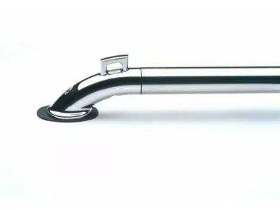 Putco Locker Side Bed Rails; Stainless Steel (20-25 Sierra 2500 HD w/ 6.90-Foot Standard Box)