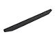 Louvered Side Step Bars without Mounting Brackets; Textured Black (07-24 Sierra 2500 HD Extended/Double Cab)