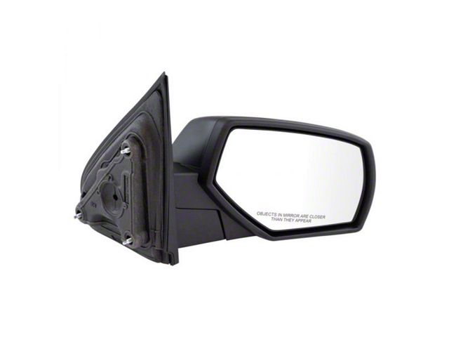 Manual Mirror; Textured Black; Passenger Side (15-18 Sierra 2500 HD)