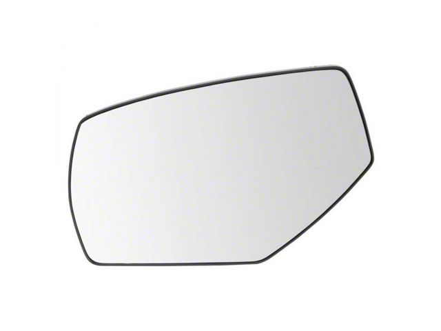 Manual Spotter Glass Mirror Glass; Driver Side (15-18 Sierra 2500 HD)