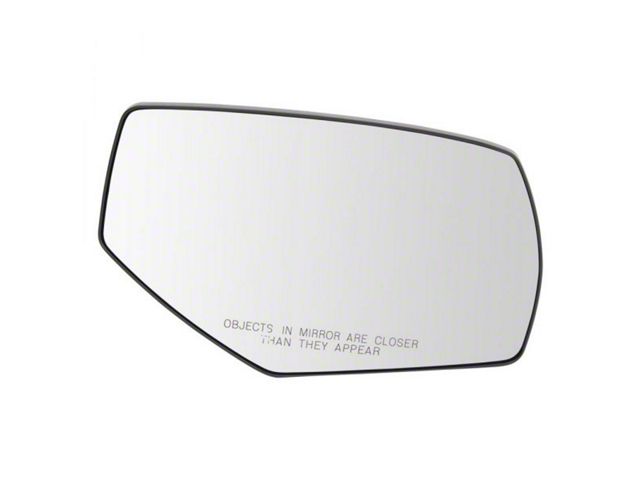 Manual Spotter Glass Mirror Glass; Passenger Side (15-18 Sierra 2500 HD)