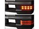 Manual Towing Mirrors with Amber LED Turn Signals Black (07-14 Sierra 2500 HD)