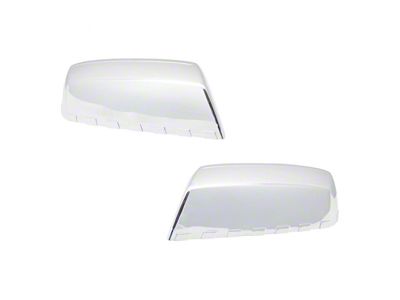 Mirror Caps; Chrome (15-18 Sierra 2500 HD)