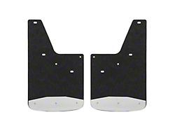 Textured Rubber Mud Guards; Front or Rear; 12-Inch x 20-Inch (07-14 Sierra 2500 HD)