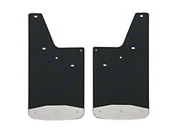 Textured Rubber Mud Guards; Front or Rear; 12-Inch x 23-Inch (07-14 Sierra 2500 HD)