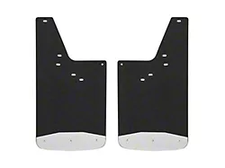 Textured Rubber Mud Guards; Front or Rear; 12-Inch x 23-Inch (15-19 Sierra 2500 HD)