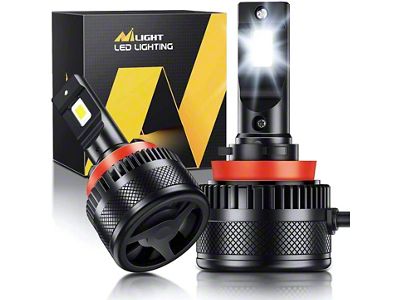 N40 Series LED Headlight Bulbs; H11/H9/H8 (07-14 Sierra 2500 HD)