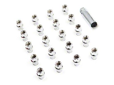 32Pc 6 TALL RED M14x1.5 XL SPIKE LUG NUT+KEY FIT SIERRA 2500/3500 YUKON 2500