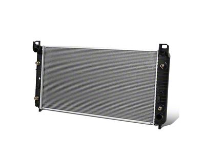 OE Style Aluminum Radiator with 5/8-Inch Quick Disconnect Fittings (01-02 8.1L Sierra 2500 HD w/ Allison Transmission)