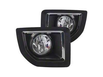 OE Style Replacement Fog Lights; Clear (15-17 Sierra 2500 HD)