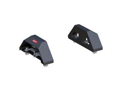 OEM Puck System 5th Wheel Legs; 25,000 lb. GTW (20-25 Sierra 2500 HD w/ 8-Foot Long Box & 5th Wheel Prep Package)