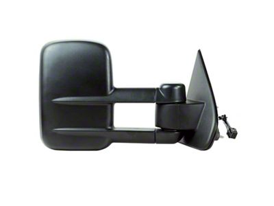 OEM Style Extendable Powered Towing Mirror with Turn Signal; Passenger Side (14-19 Sierra 2500 HD)