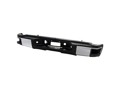 OEM Style Rear Bumper; Not Pre-Drilled for Backup Sensors; Chrome (11-13 Sierra 2500 HD)