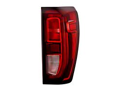 OEM Style Tail Light; Black Housing; Red/Clear Lens; Passenger Side (20-23 Sierra 2500 HD w/ Factory Halogen Tail Lights)