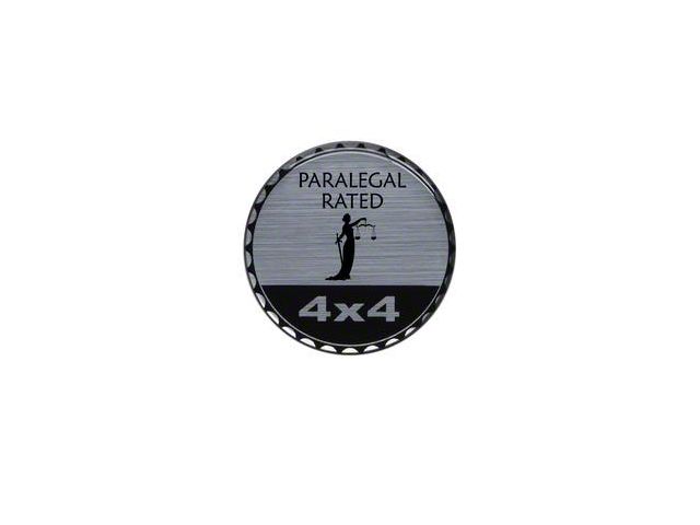 Paralegal Rated Badge (Universal; Some Adaptation May Be Required)
