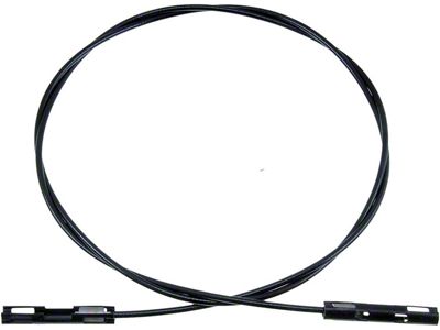 Parking Brake Cable; Intermediate (08-11 Sierra 2500 HD Crew Cab w/ 8-Foot Long Box)