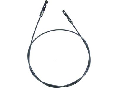 Parking Brake Cable; Intermediate (08-11 Sierra 2500 HD Extended Cab w/ 8-Foot Long Box)