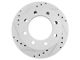 Performance Drilled and Slotted 8-Lug Rotors; Rear Pair (07-10 Sierra 2500 HD)