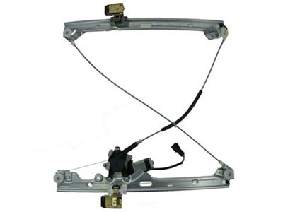 Power Window Regulator; Front Driver Side (07-14 Sierra 2500 HD)