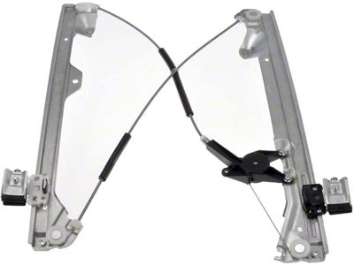 Power Window Regulator Only; Rear Driver Side (07-14 Sierra 2500 HD Crew Cab)