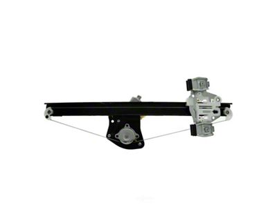 Power Window Regulator; Rear Passenger Side (07-13 Sierra 2500 HD Extended Cab)