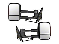 Powered Heated Manual Folding Towing Mirrors with Amber Turn Signal Lens (07-14 Sierra 2500 HD)