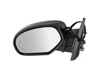 Powered Heated Memory Side Mirror; Paint to Match; Driver Side (07-08 Sierra 2500 HD)