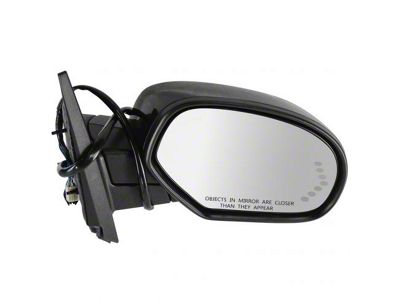 Powered Heated Memory Side Mirror; Paint to Match; Passenger Side (07-08 Sierra 2500 HD)