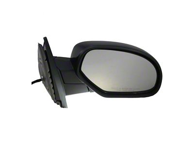 Powered Heated Mirror; Paint to Match Black; Passenger Side (07-14 Sierra 2500 HD)