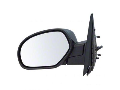 Powered Heated Side Mirror; Driver Side (07-14 Sierra 2500 HD)