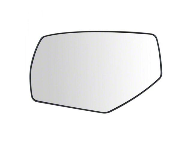 Powered Mirror Glass; Driver Side (15-17 Sierra 2500 HD)