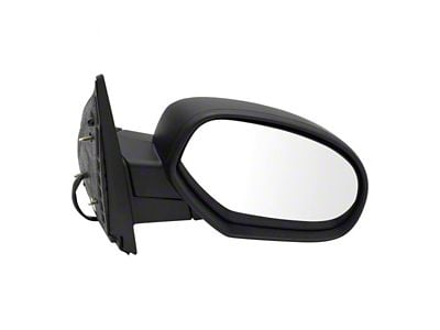 Powered Mirror; Textured Black; Passenger Side (07-10 Sierra 2500 HD)