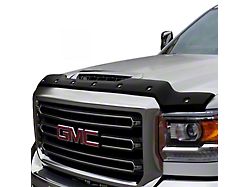 Premium Bolt-On Look Hood Deflector; Smooth (17-19 6.6L Duramax Sierra 2500 HD)
