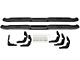 Pro Traxx 4-Inch Oval Side Step Bars; Black (15-19 Sierra 2500 HD Regular Cab)