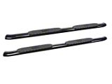 Pro Traxx 4-Inch Oval Side Step Bars; Black (20-25 Sierra 2500 HD Double Cab)