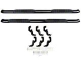 Westin Pro Traxx 4-Inch Oval Side Step Bars; Black (20-26 Sierra 2500 HD Crew Cab)