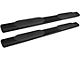 Pro Traxx 6-Inch Oval Side Step Bars; Black (15-19 6.0L Sierra 2500 HD Double Cab)