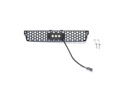 Putco Punch Design Lower Bumper Grille Insert with 6-Inch Luminix Light Bar; Black (15-19 Sierra 2500 HD)