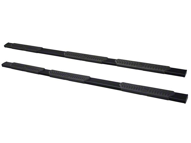 R5 M-Series Wheel-to-Wheel Nerf Side Step Bars; Black (07-19 Sierra 2500 HD Extended/Double Cab w/ 6.50-Foot Standard Box)