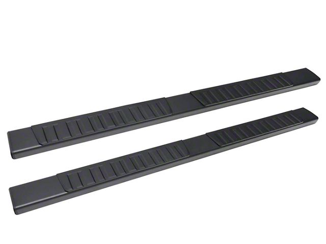 R7 Nerf Side Step Bars; Black (20-24 Sierra 2500 HD Crew Cab)