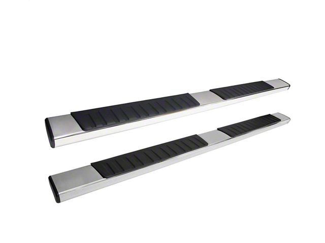 R7 Nerf Side Step Bars; Stainless Steel (20-24 Sierra 2500 HD Regular Cab)