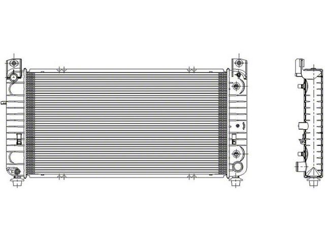 Replacement Radiator Assembly (07-11 6.0L Sierra 2500 HD)