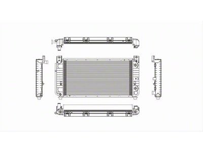 Replacement Radiator Assembly (07-10 6.0L Sierra 2500 HD)
